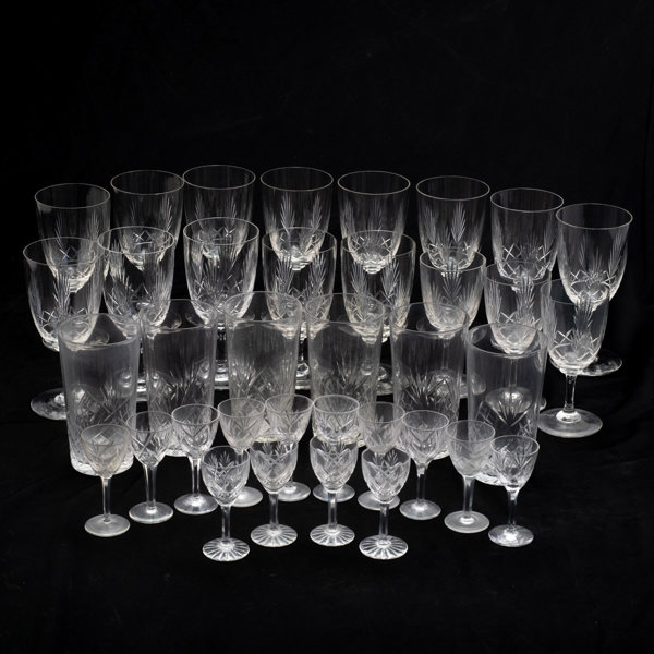 GLASSERVIS, 1900-tal, 36 dlr