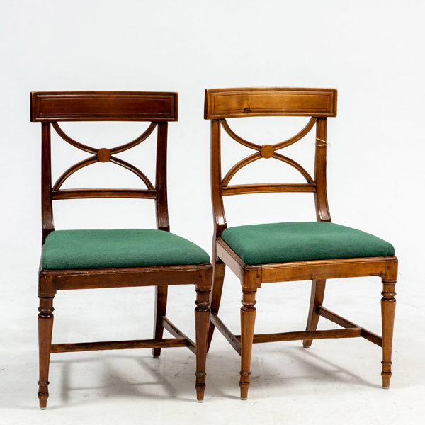 MELCHIOR LUNDBERG, stolar, 1 par, 17/1800-tal