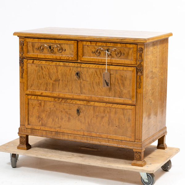 BYRÅ, 1920-tal, bonad björk