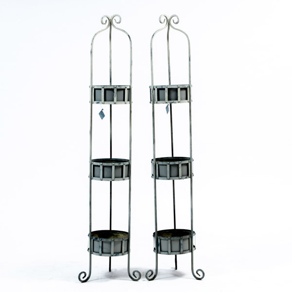 BLOMSTÄLLNINGAR, ett par, samtida