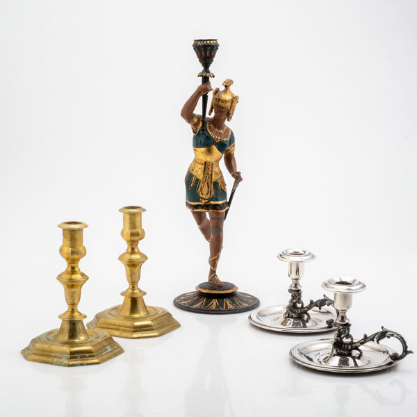 LJUSSTAKAR, 5 st, 18/1900-tal