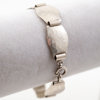 BROSCH OCH ARMBAND, 2 st, silver