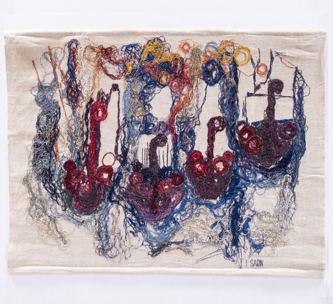 INGER SARIN (1932-2024), väggtextil