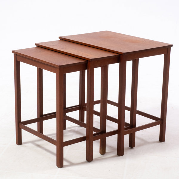 SATSBORD, Danmark, teak, 1950-tal