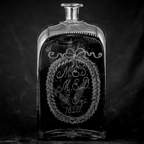 BRÄNNVINSFLASKA (Bröllopsflaska)