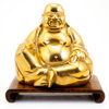SKULPTUR, Buddah, mässing