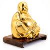 SKULPTUR, Buddah, mässing