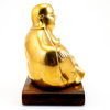 SKULPTUR, Buddah, mässing