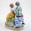 FIGURIN, LJUSSTAKE, porslin