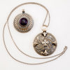KALEVALA KORU, hängen, 2 st, sterlingsilver