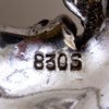 BROSCHER, 2 st, HÄNGEN, 2 st, silver