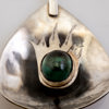 BROSCHER, 2 st, HÄNGEN, 2 st, silver
