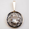 BROSCHER, 2 st, HÄNGEN, 2 st, silver
