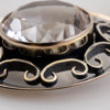 BROSCHER, 2 st, HÄNGEN, 2 st, silver
