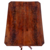 LYRBORD, 1800-tal, fanerat i mahogny