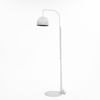 GOLVLAMPA, Philips, vitlackerad metall