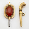 FICKURSNYCKLAR, 18 k guld, 1800-tal