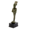 OSIRIS, Egypten, grönpatinerad brons
