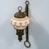 VÄGGLAMPA, 1900-talets andra hälft