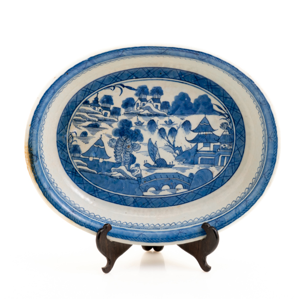SKÅLFAT, Kina, porslin, 17/1800-tal