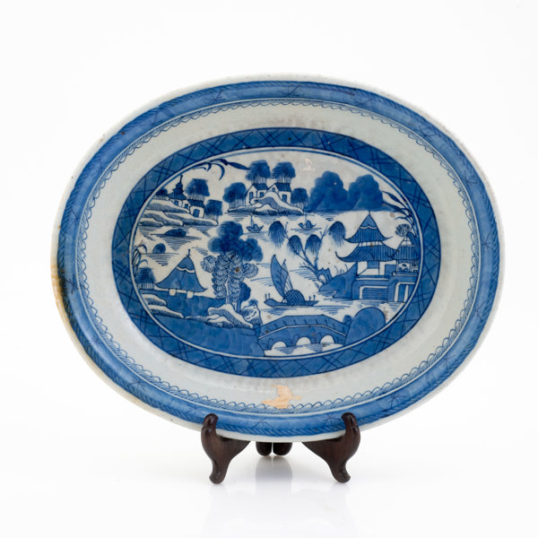 SKÅLFAT, Kina, porslin, 17/1800-tal