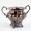 KAFFESERVIS, silver, 3 dlr, rokokostil