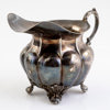 KAFFESERVIS, silver, 3 dlr, rokokostil
