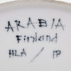 ARABIA, fat, 3 st, porslin, Finland 