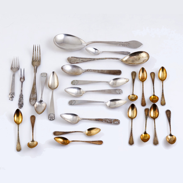 BESTICK, silver, 18/1900-tal