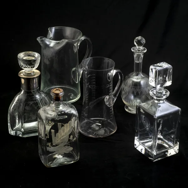 KARAFFER, 4 st, TILLBRINGARE, 2 st