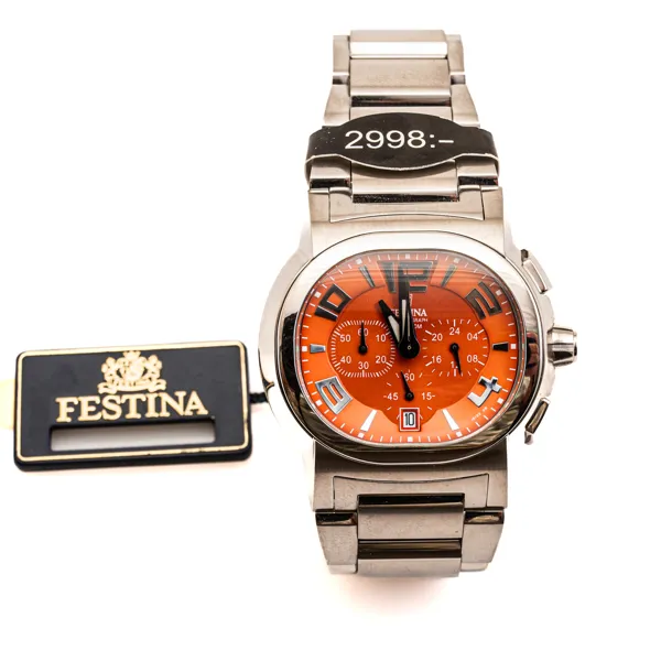 FESTINA, armbandsur, stål