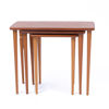 SATSBORD, 3 dlr, teak, 1950-tal