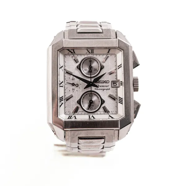 SEIKO, armbandsur, Premier, stål