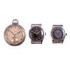 ARMBANDSUR, FRACKUR, stål, 1930/40-tal