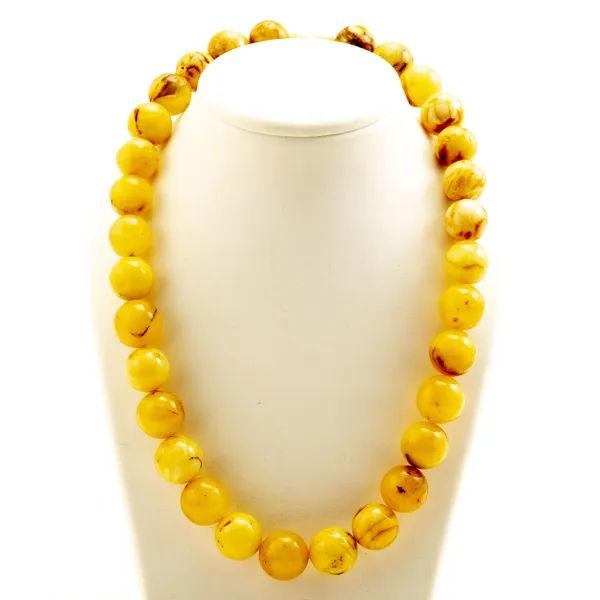 COLLIER, bärnsten