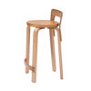 ALVAR AALTO, barstolar, ett par "K65"