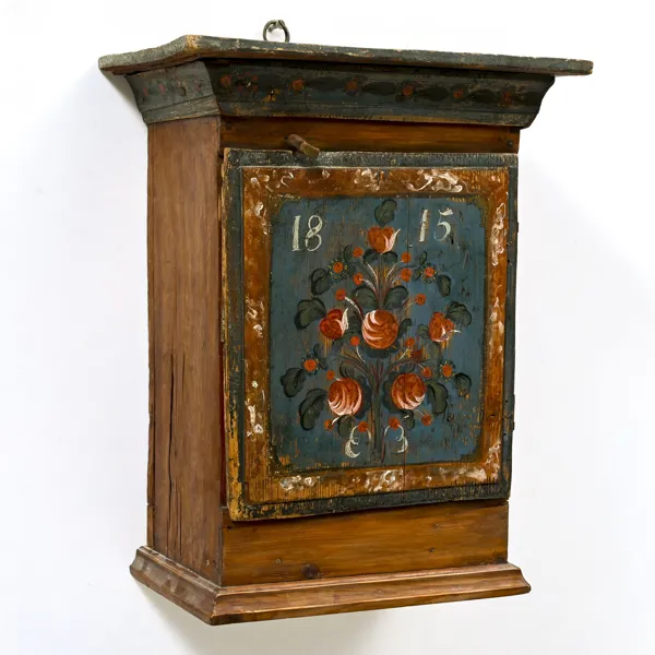 HÄNGSKÅP, Hälsingland/Dalarna, daterat 1815
