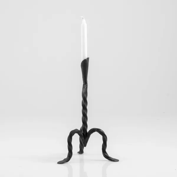 LJUSSTAKE, smidesjärn. 1800-tal eller äldre
