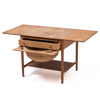 HANS J WEGNER, sybord med klaffar, "AT-33"