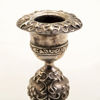 LJUSSTAKAR, ett par, silver, år 1841