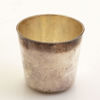 SUPKOPPAR, 6 ST, silver, samt bägare Sterling silver