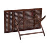 TRÄDGÅRDSBORD MED STOL, teak