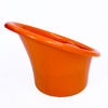 FÅTÖLJ, "Skopa", IKEA, orange plast