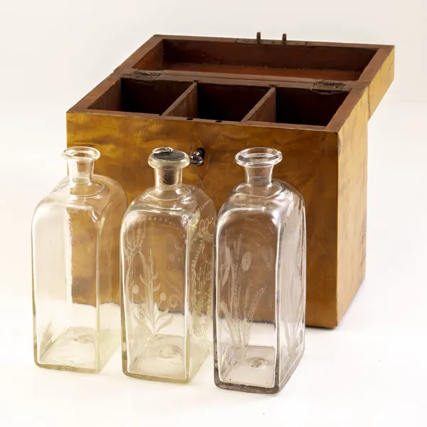 FLASKSCHATULL, 1800-tal