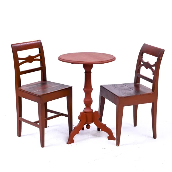 BORD OCH ETT PAR STOLAR, 18/1900-tal