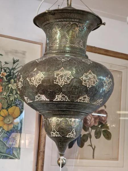 TAKLAMPA, orientalisk, 1900-tal