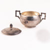KAFFE/TESERVIS, sterlingsilver, 4 dlr