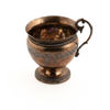 CHOKLADKOPP med fat, silver, Frankrike, 1800-tal