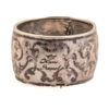 SERVETTRINGAR, 5 st, silver, 18/1900-tal