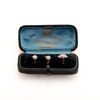SKJORTKNAPPAR, 3 st, 14 k guld